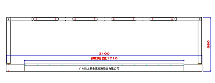 2100-1700宽幅平台检针器-带灯杆支架12.jpg